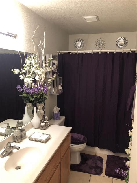 This method will look excellent Restroom Decor in 2020 | Purple ...