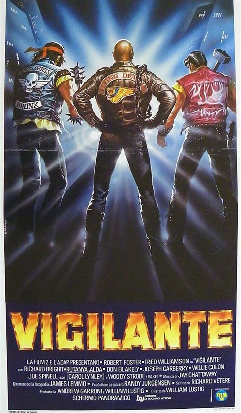 "Vigilante" (1982) movie poster | Old movie posters, Alternative movie posters, Action movie poster