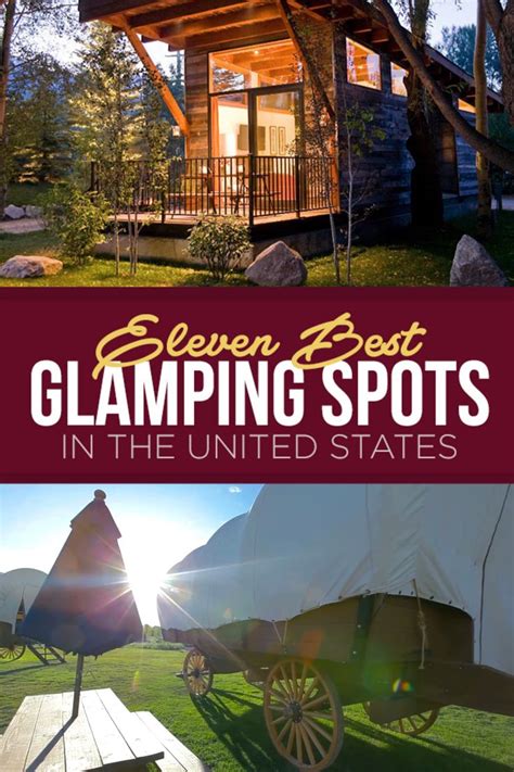 The Best Glamping Sites in The U.S. [Video] [Video] | Glamping spots ...