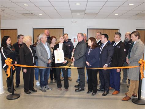 Hicksville Schools Cut Ribbon On New Aquatic Center | Hicksville, NY Patch