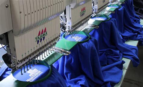 New Tajima Embroidery Machine | Custom Clothing | Embroidered Apparel | Entripy