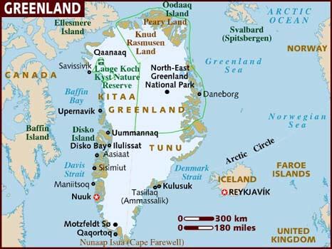 Greenland Map