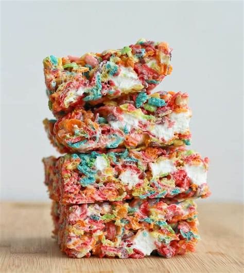 Fruity Pebbles No-Bake Bars (VIDEO) - Rachel Cooks®