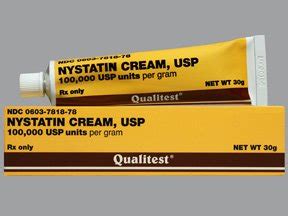 Nystatin 100Mu/Gm Cream 30 Gm By Qualitest Products