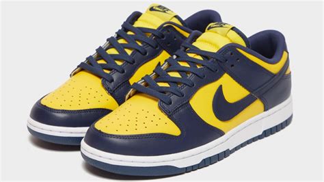 Nike Dunk Low 'Michigan' DD1391-700 Release Date April 2021 | Sole ...