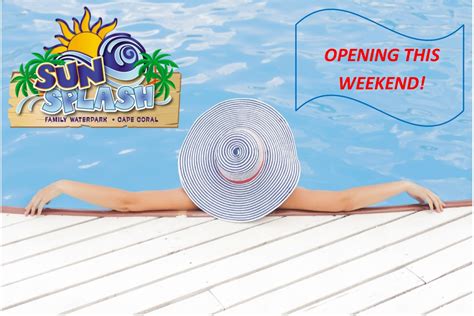 Sun Splash Now Open for the Season – Daily Spring Break Hours in Effect March 13-22 - CapeStyle ...