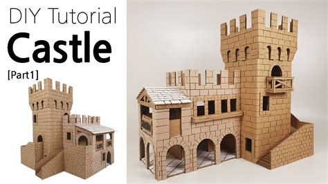 DIY How to make a Cardboard Castle [Part 1] - YouTube