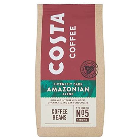 Costa Coffee Dark Amazonian Blend Beans NEW – E-Natural Limited – Food and Drink Wholesale ...