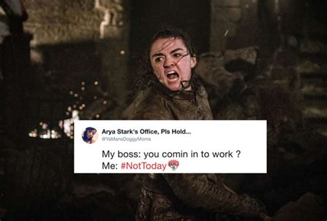 Arya 'Not Today' Meme: Arya's Big 'Game of Thrones' Launches Jokes ...