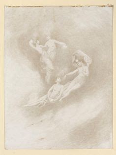 The Stars, four female figures among the clouds Date: 1892 (made) Artist/Maker: Sainton, Charles ...