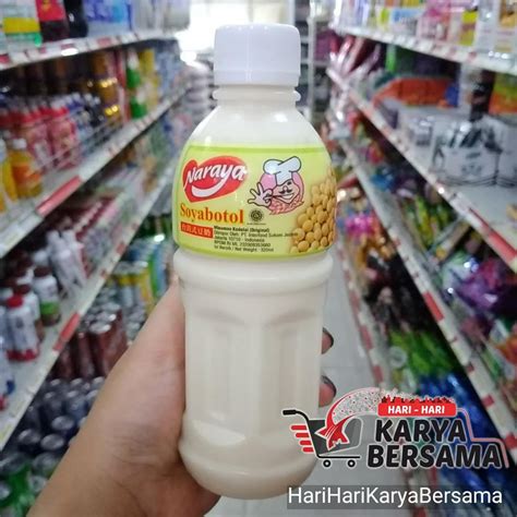 Jual MINUMAN NARAYA SOYA SUSU KEDELAI BOTOL 320ML | Shopee Indonesia