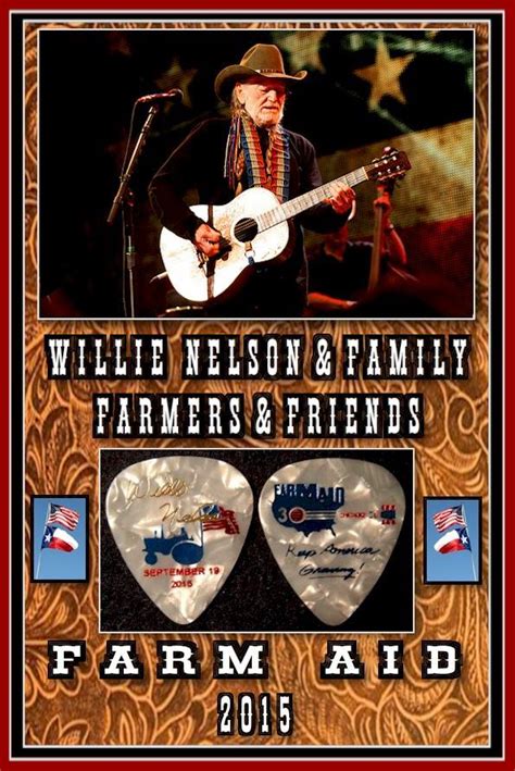 Willie Nelson Guitar Pick of the Day — Farm Aid 30 | www ...