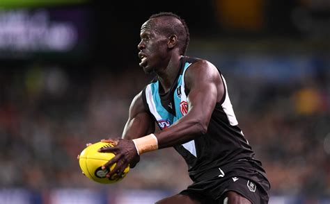 Port Adelaide's Aliir Aliir enters concussion protocols; AFL releases ...