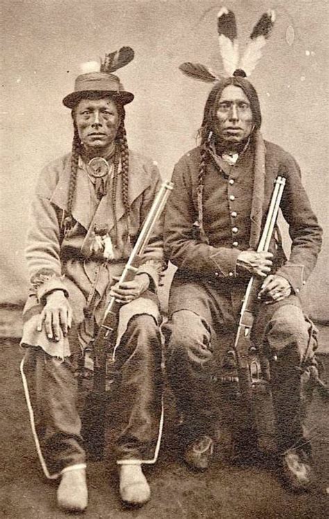 this is an interesting picture of what would be late 1800's Native Americans. You can see the ...