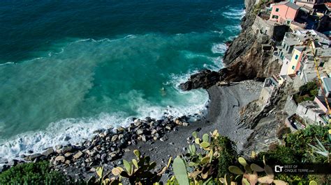 Vernazza. A beach