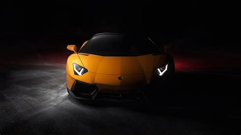 Yellow Lamborghini Aventador 4K Wallpapers | HD Wallpapers | ID #29113