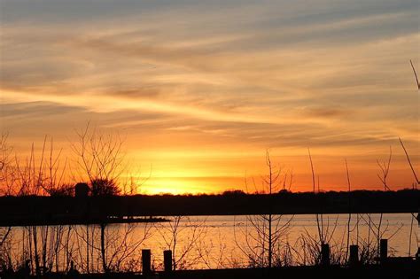 White Rock Lake Sunset Photograph by Lorri Crossno - Pixels