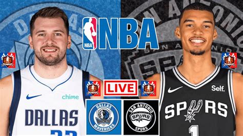 Dallas Mavericks vs San Antonio Spurs | NBA Live Scoreboard 2023 - YouTube