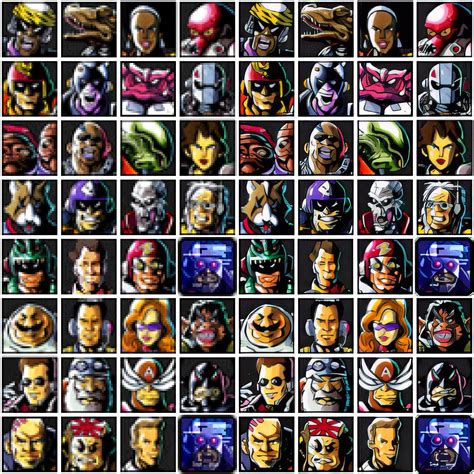 Upscaled F-Zero X headshots : r/GameUpscale