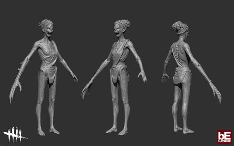 ArtStation - The Hag from Dead By Daylight, Damien Devaux | Hag, Character modeling, Dead