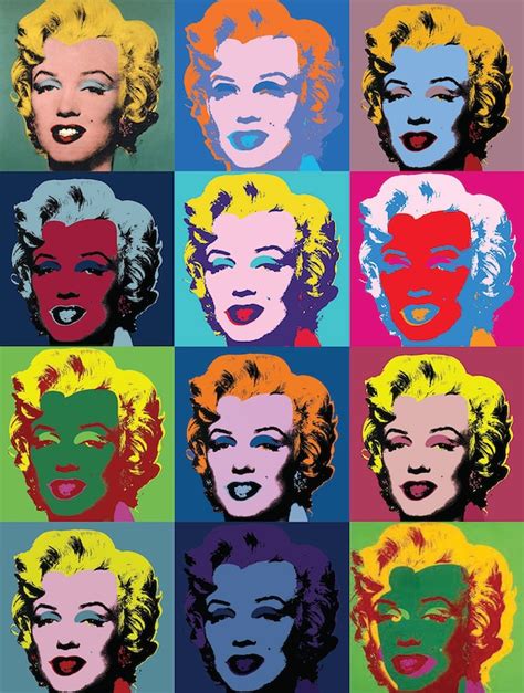 Pop Art Andy Warhol Marilyn Monroe