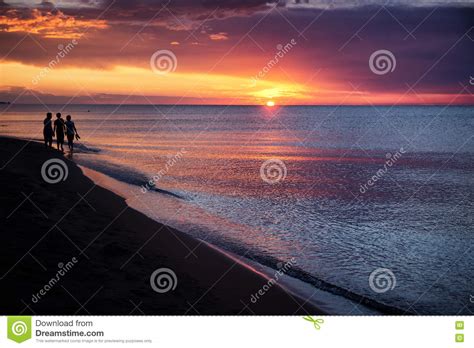 Sunset on the Great Lake Balkhash Stock Photo - Image of nature, sunlight: 75852982