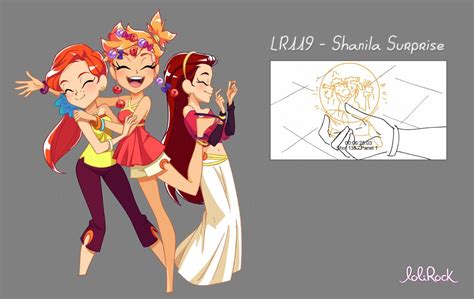 The is official concept art of Auriana from Lolirock found at ...