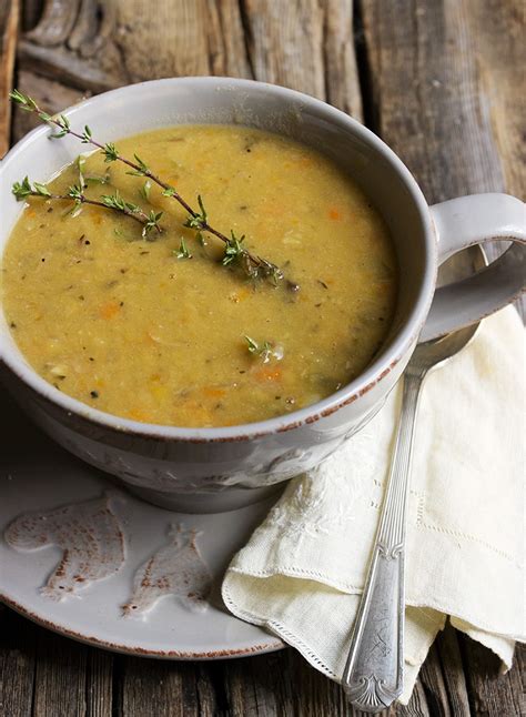 Quebec-Style Yellow Split Pea Soup - Seasons and Suppers