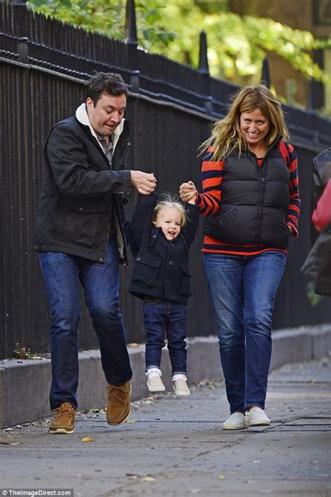 Jimmy Fallon and wife Nancy stroll with daughter Winnie | Jimmy fallon ...