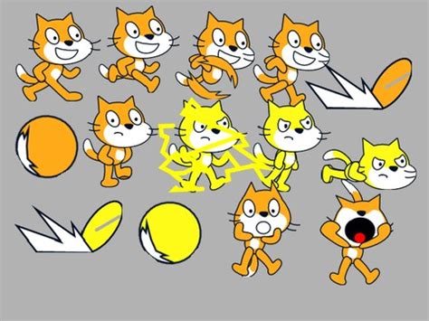 scratch cat sprites