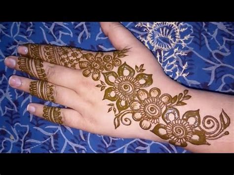 Tasmim Blog: Bail Mehndi Design In Simple And Easy