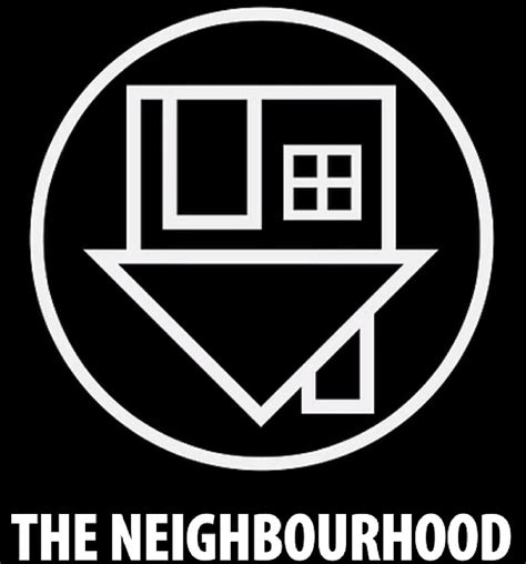 "The Neighbourhood Logo" Posters by blackmeetswhite | Redbubble