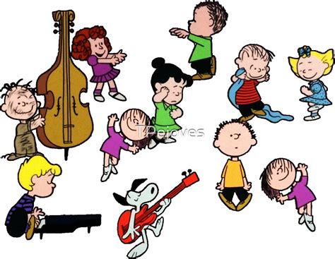 "A Charlie Brown Christmas Dance" Stickers by TPejoves | Redbubble