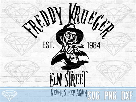 Freddy Krueger Svg Nightmare on Elm Street Png Horror Glove Never Sleep Again Dxf Transparent ...