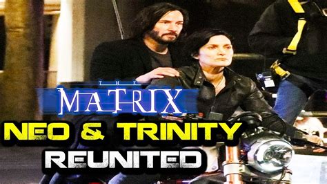 MATRIX 4 Neo & Trinity Reunited In Chase Scene! Set Photos - YouTube