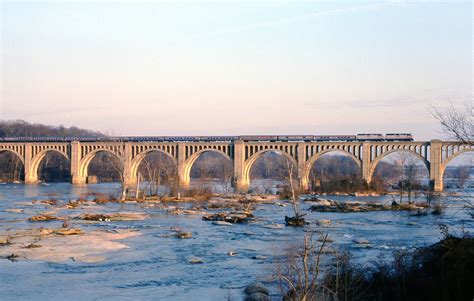 Industrial History: 1919 CSX/(ACL+SAL) James River Bridge in Richmond, VA