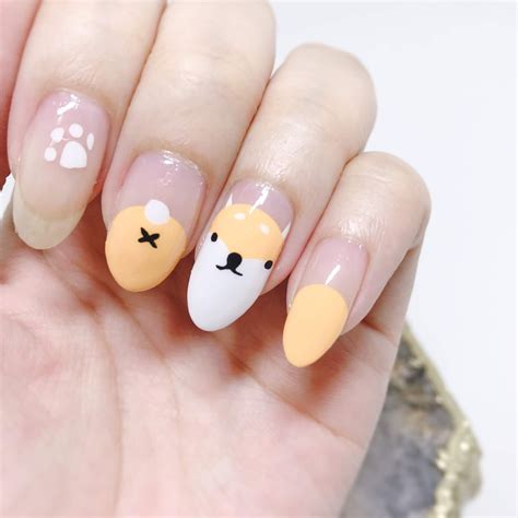 Shiba Inu nail wrap YS030 - chichicho~