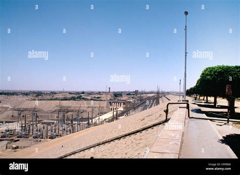 Aswan Egypt Aswan High Dam Lake Nasser Stock Photo - Alamy