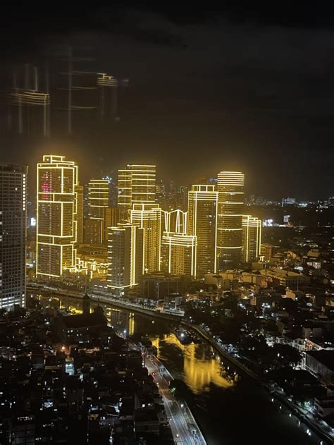 Beautiful View at Night - Rockwell Makati : r/Philippines