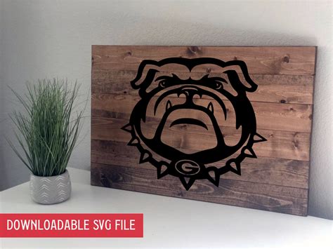 Georgia Bulldogs SVG College Football SVG File Bulldogs - Etsy