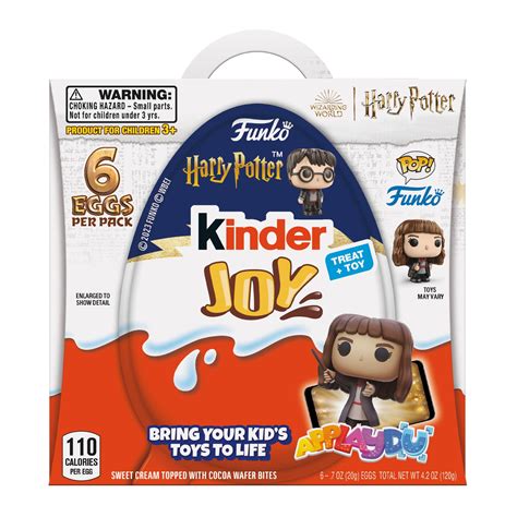 Kinder Joy Eggs, Harry Potter Funko Collection, Sweet Cream and ...