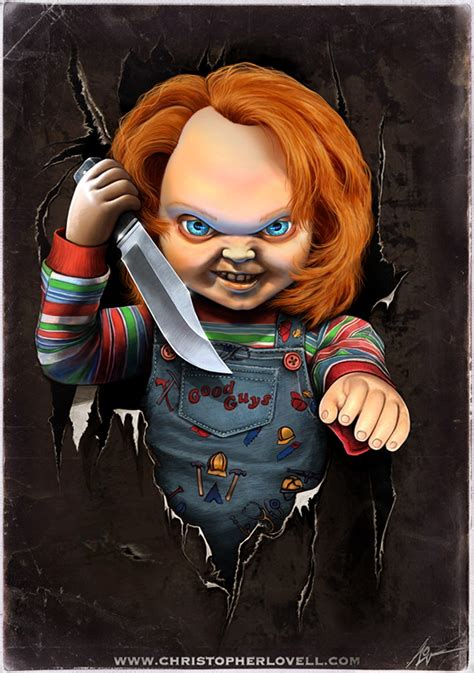 Chucky by Lovell-Art on DeviantArt