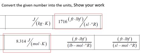 Solved Convert the given number into the units, Show your | Chegg.com