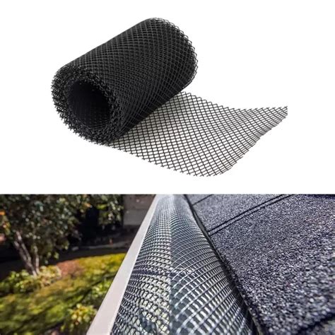 GUTTER MESH LEAF Guard Drain Wire Net Filter Shield Protection with ...