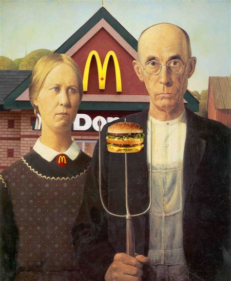 American Gothic - Lovin' It | For the Art Bandits American G… | Flickr