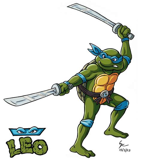 Teenage Mutant Ninja Turtles: Leo by gaucelm on DeviantArt