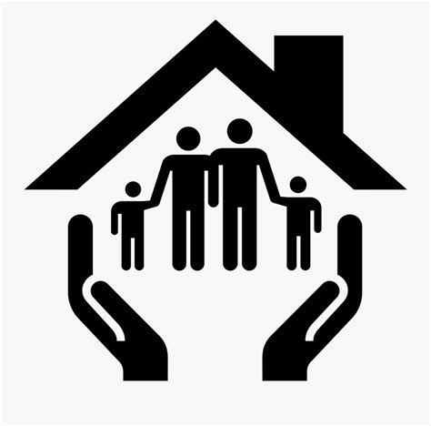 Clipart Home Shelter - Social Service Icon Png , Free Transparent ...