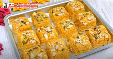 Soan Papdi Recipe | How to make Soan Papdi at Home | Soan Papri Recipe - Cook with Parul