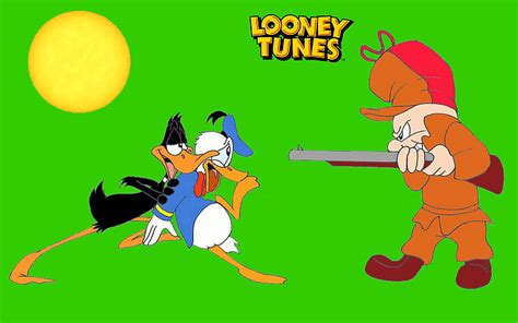 HD wallpaper: Looney Tunes Bugs Bunny Daffy Duck And Elmer Fudd ...