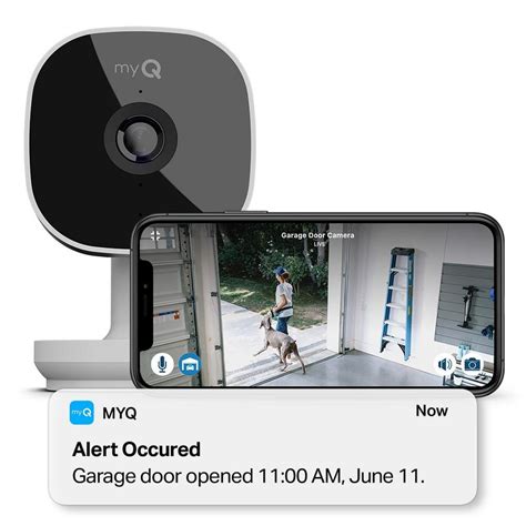 Chamberlain myQ Smart Garage Door Camera MYQ-SGC1WCH - The Home Depot